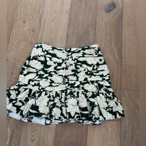 Zara viscose skirt